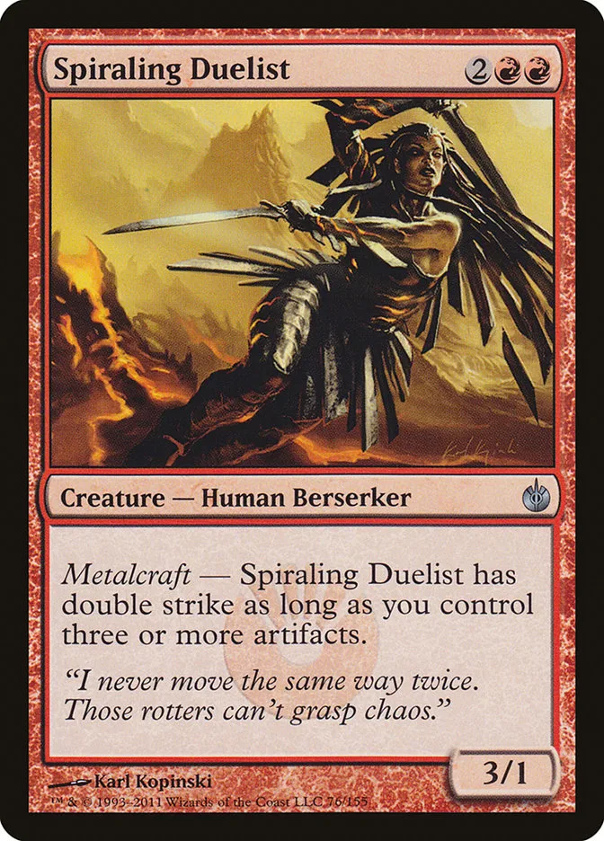 Spiraling Duelist image 1