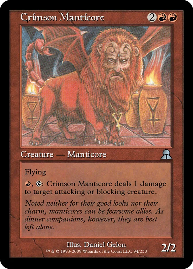 Crimson Manticore image 1