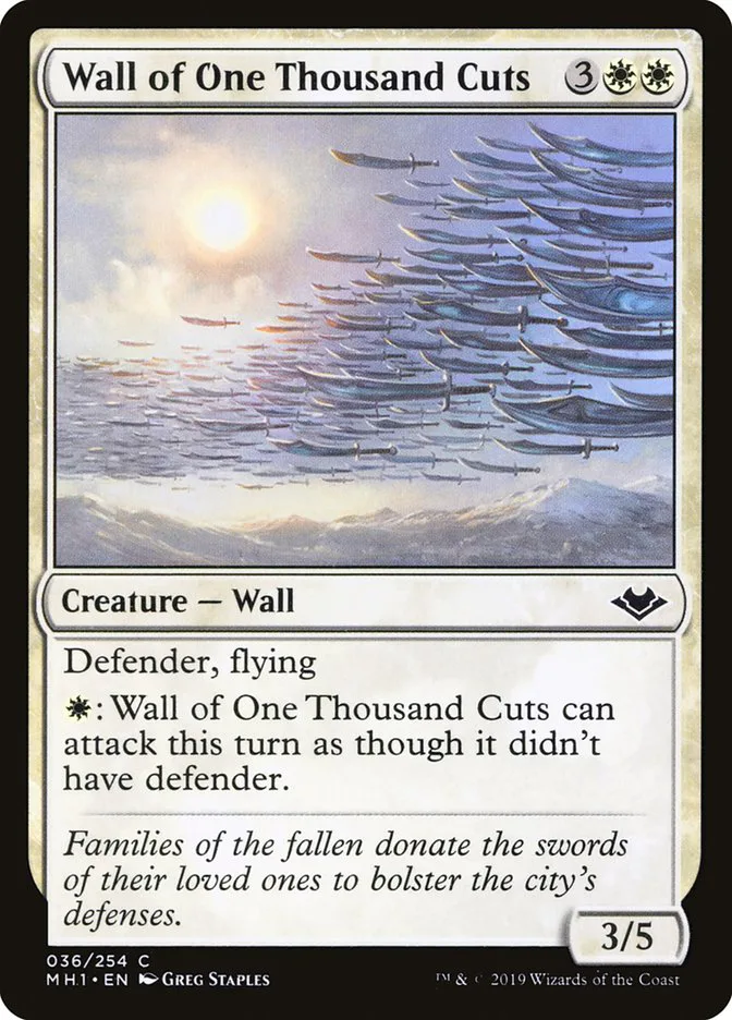 Wall of One Thousand Cuts image 1