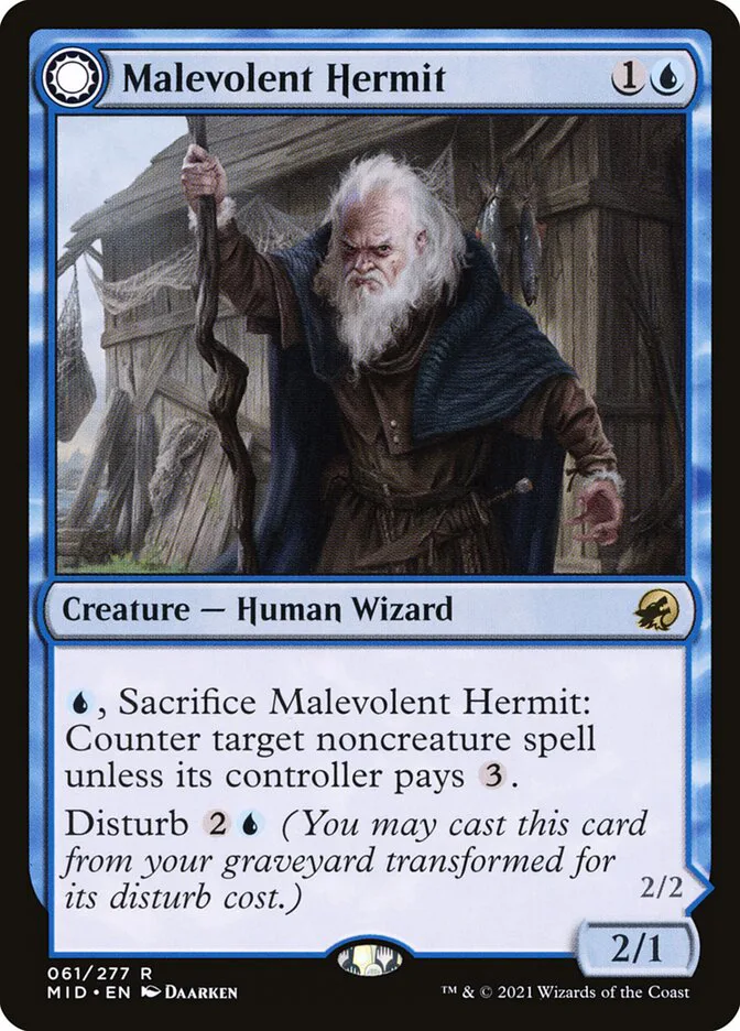 Malevolent Hermit // Benevolent Geist