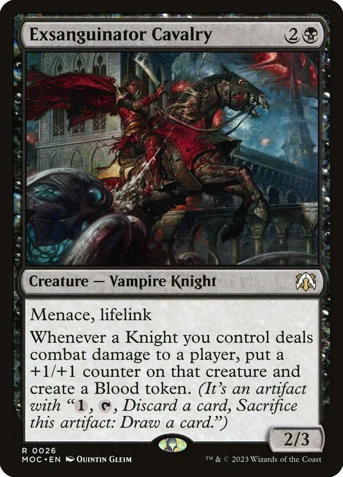 Exsanguinator Cavalry