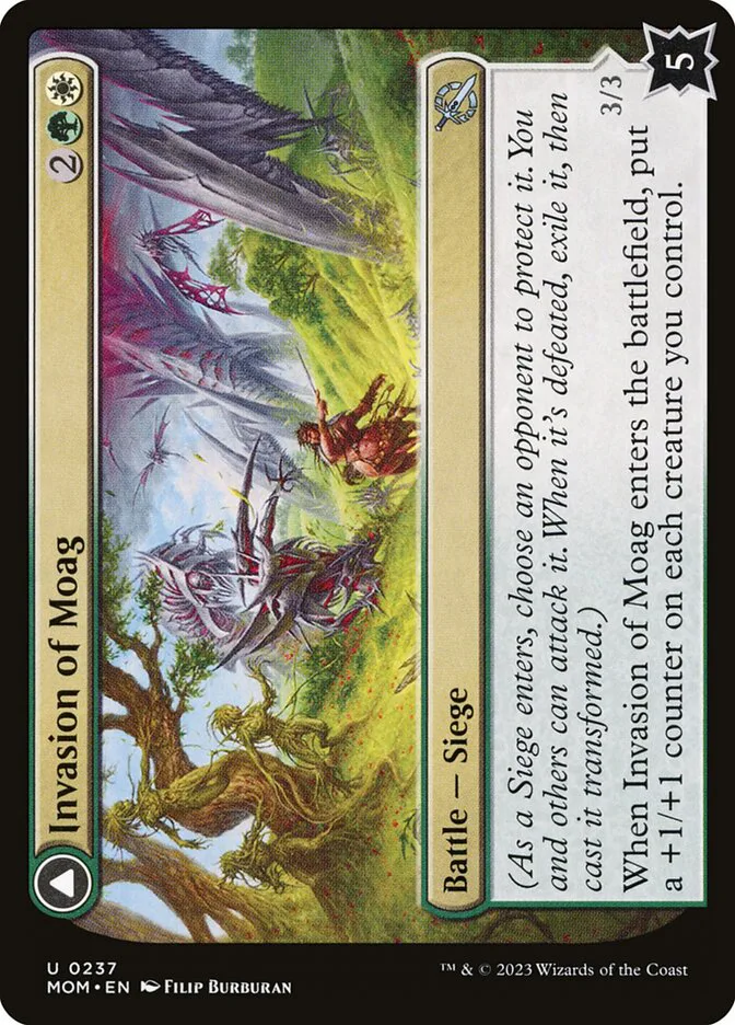 Invasion of Moag // Bloomwielder Dryads image 1