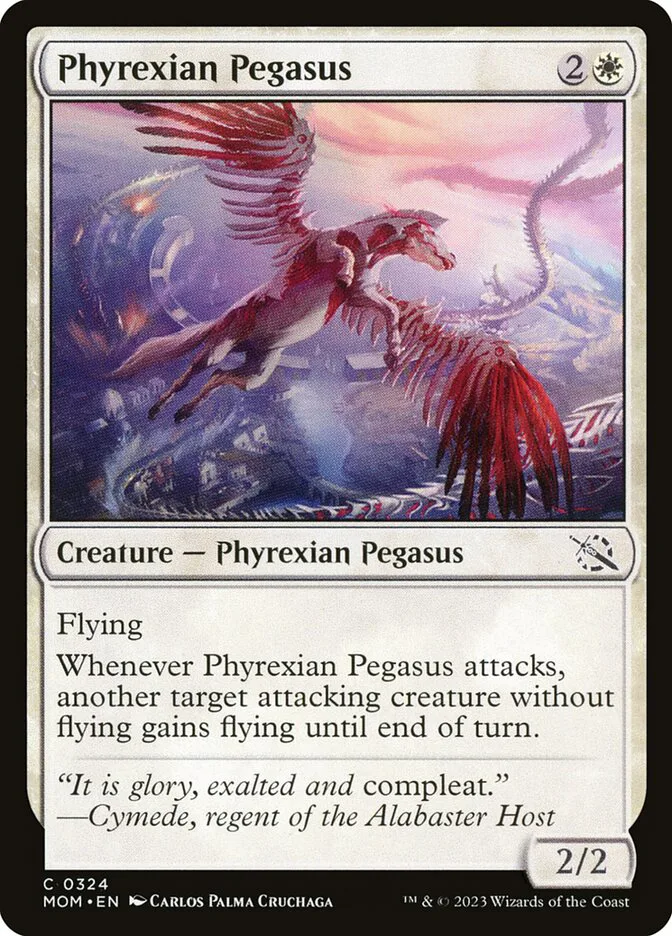 Phyrexian Pegasus image 1