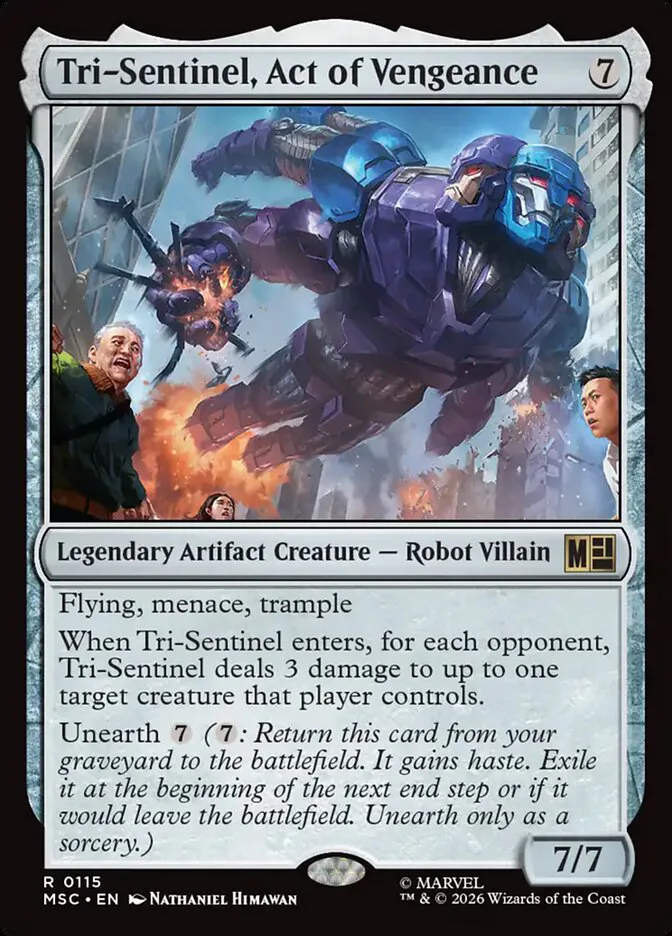 Tri-Sentinel, Act of Vengeance image 1
