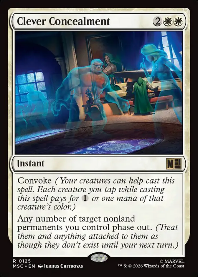 Clever Concealment â€” Marvel Super Heroes Commander