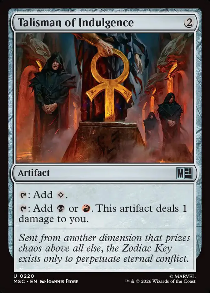 Talisman of Indulgence â€” Marvel Super Heroes Commander