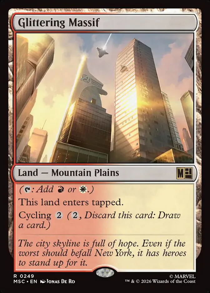 Glittering Massif â€” Marvel Super Heroes Commander