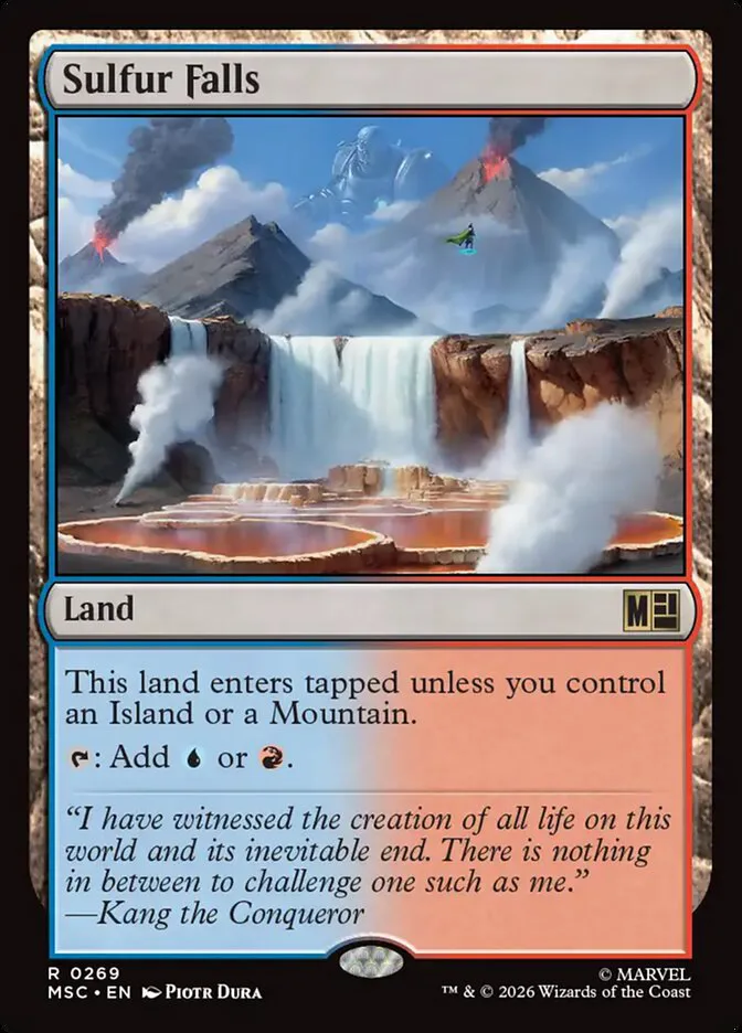 Sulfur Falls â€” Marvel Super Heroes Commander