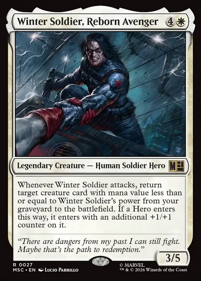 Winter Soldier, Reborn Avenger image 1