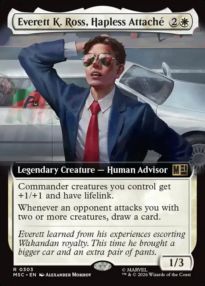 Everett K. Ross, Hapless Attaché â€” Marvel Super Heroes Commander