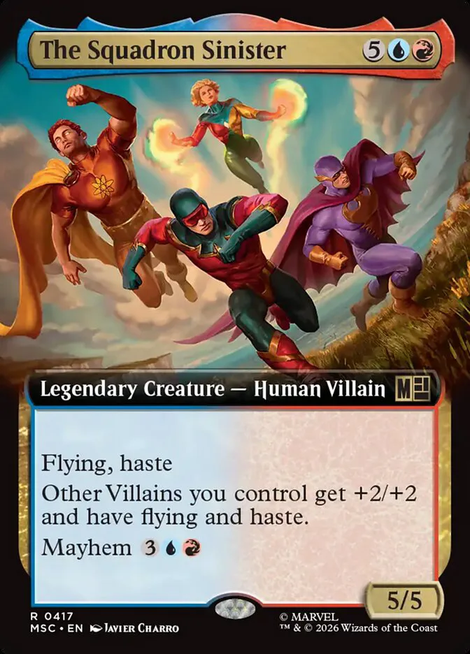 The Squadron Sinister â€” Marvel Super Heroes Commander
