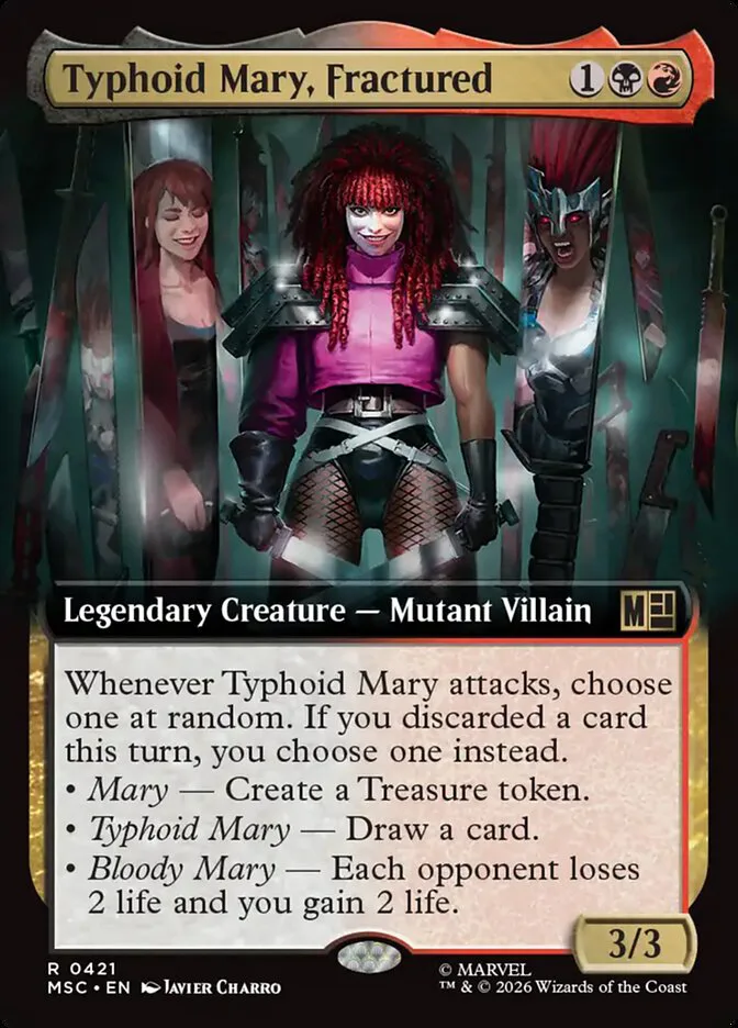 Typhoid Mary, Fractured image 2