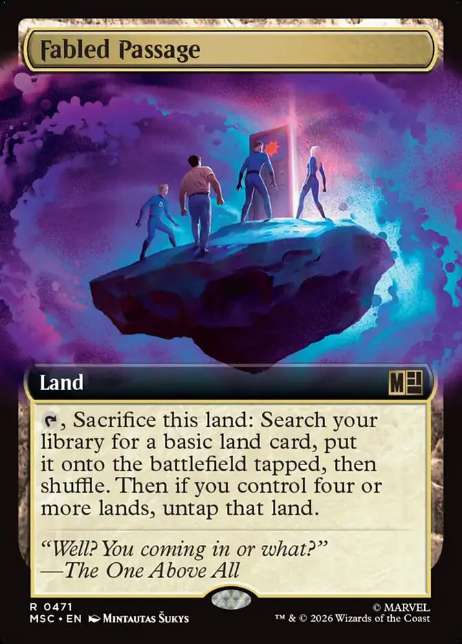 Fabled Passage â€” Marvel Super Heroes Commander