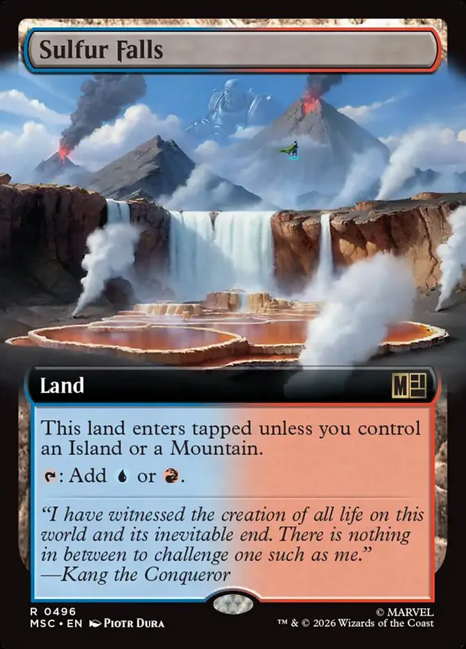 Sulfur Falls â€” Marvel Super Heroes Commander