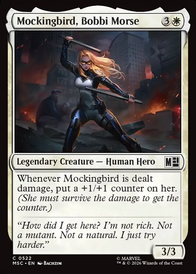 Mockingbird, Bobbi Morse â€” Marvel Super Heroes Commander