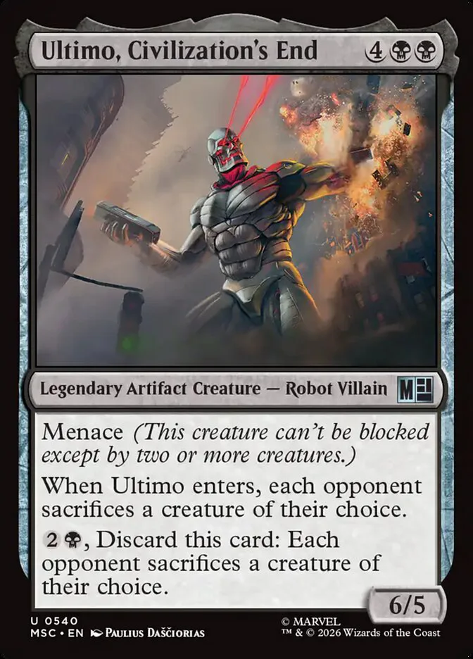 Ultimo, Civilization's End â€” Marvel Super Heroes Commander