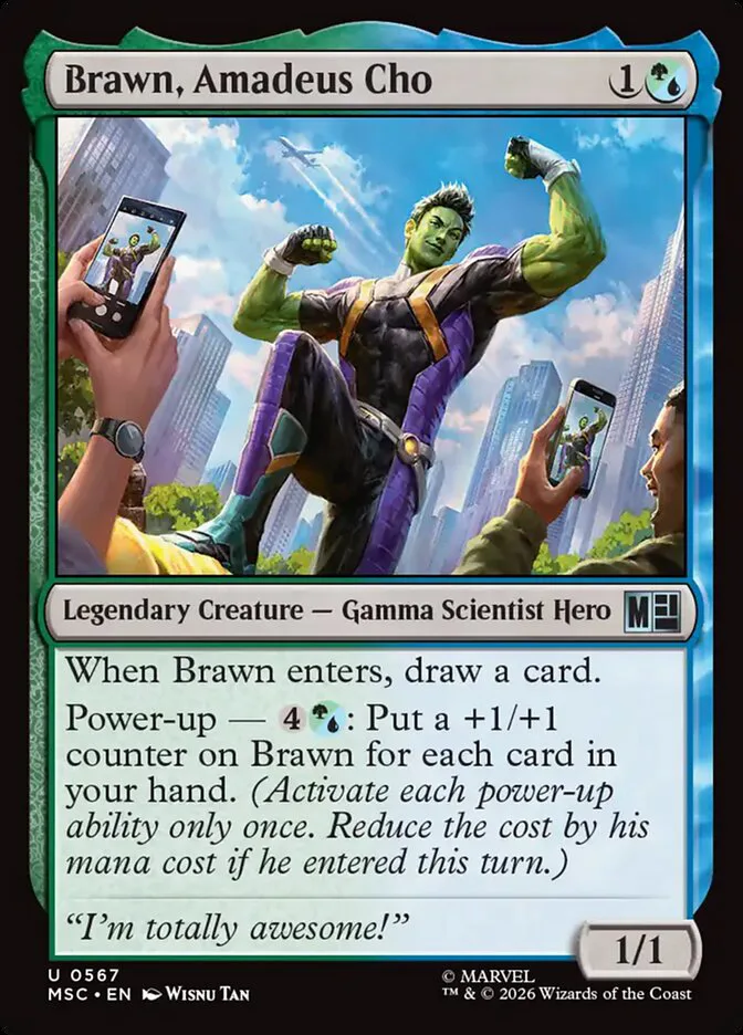 Brawn, Amadeus Cho â€” Marvel Super Heroes Commander