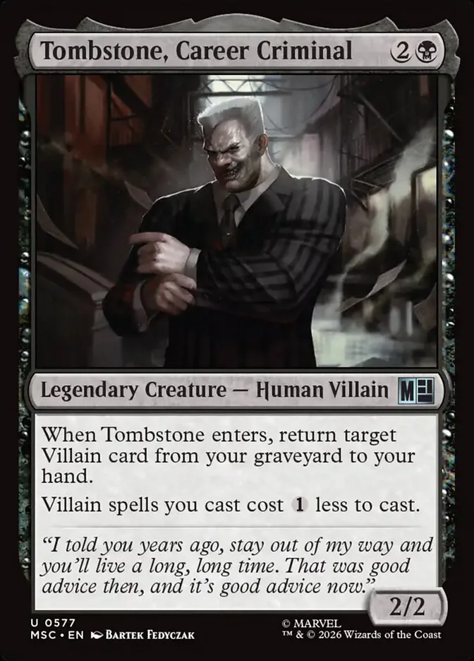 Tombstone, Career Criminal image 4