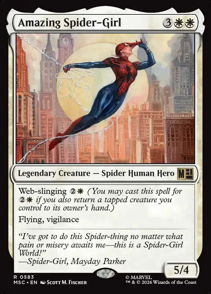 Amazing Spider-Girl â€” Marvel Super Heroes Commander