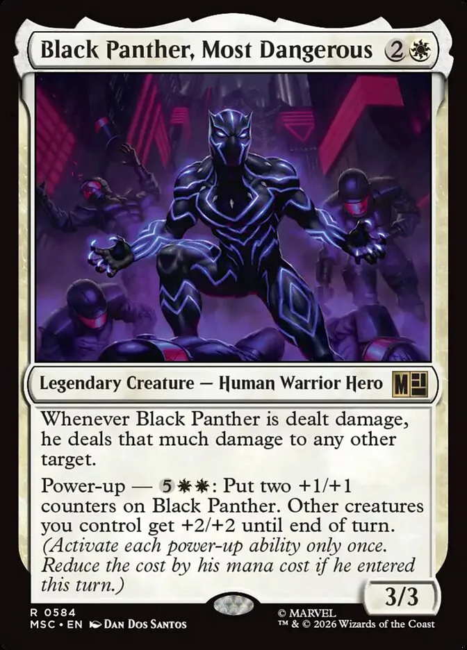 Black Panther, Most Dangerous â€” Marvel Super Heroes Commander