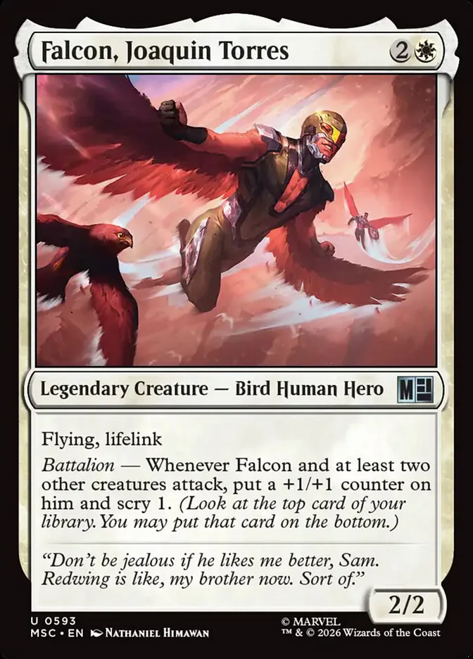 Falcon, Joaquin Torres â€” Marvel Super Heroes Commander