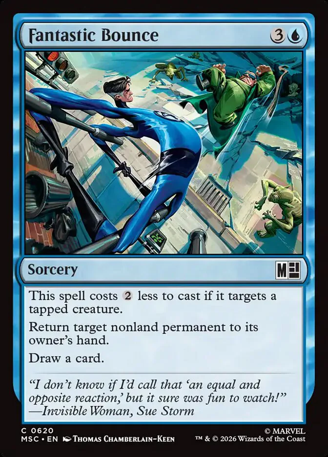 Fantastic Bounce â€” Marvel Super Heroes Commander