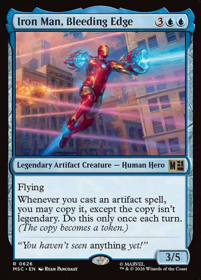 Iron Man, Bleeding Edge â€” Marvel Super Heroes Commander