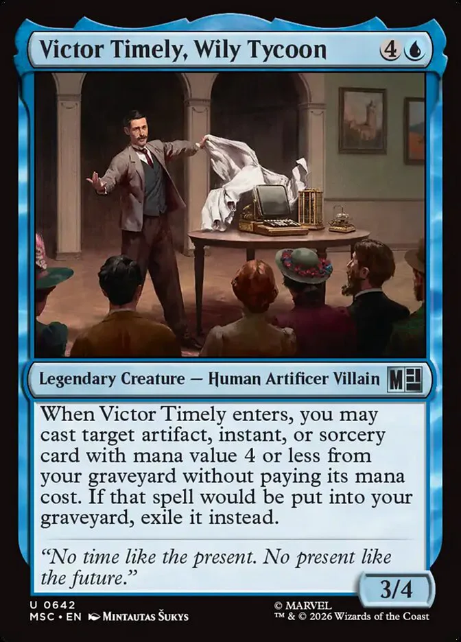 Victor Timely, Wily Tycoon image 1