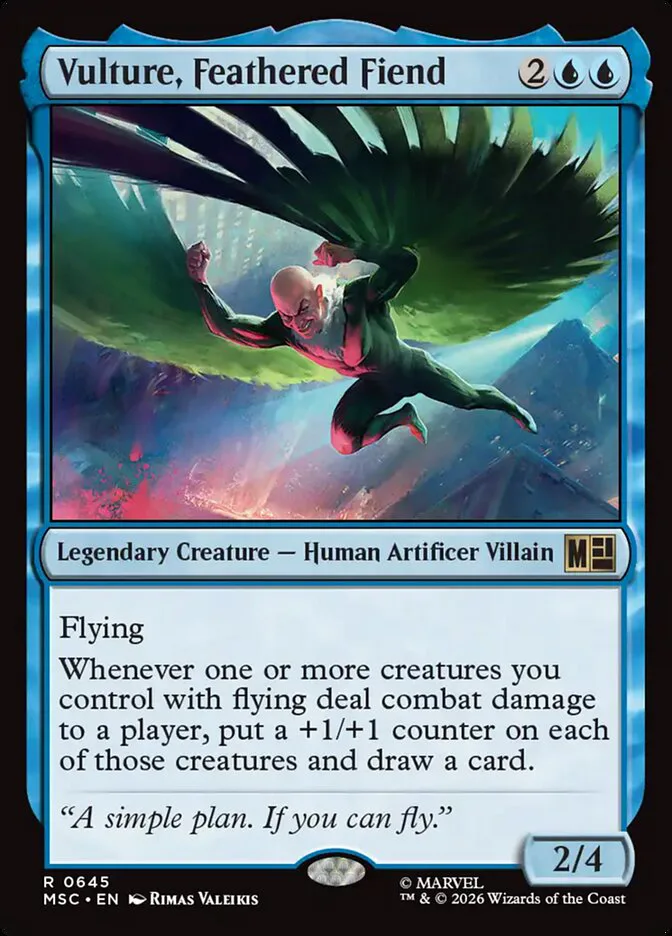 Vulture, Feathered Fiend image 1