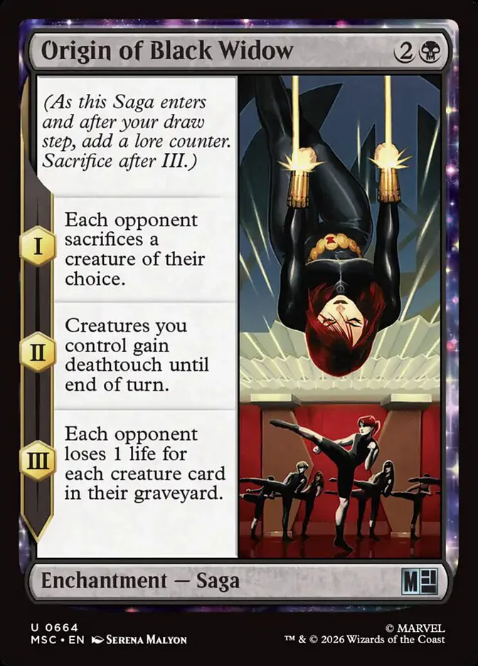 Origin of Black Widow â€” Marvel Super Heroes Commander