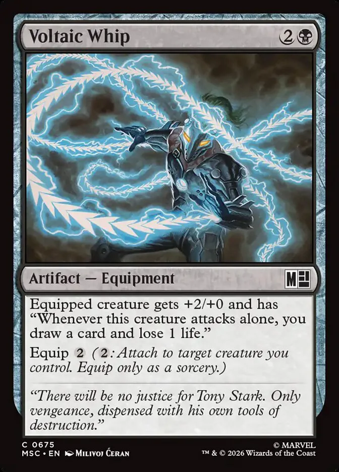 Voltaic Whip â€” Marvel Super Heroes Commander