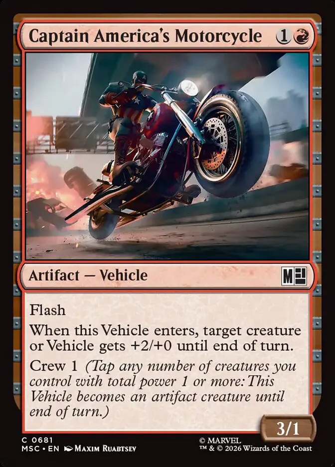 Captain America's Motorcycle