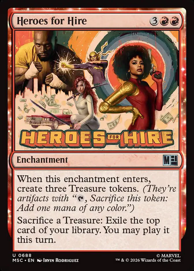 Heroes for Hire â€” Marvel Super Heroes Commander