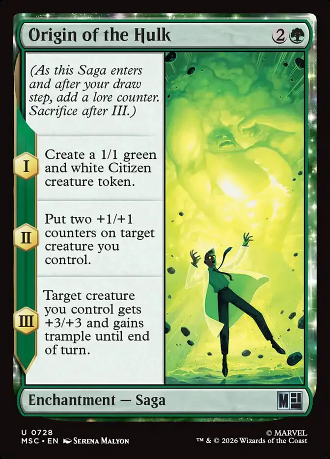 Origin of the Hulk â€” Marvel Super Heroes Commander