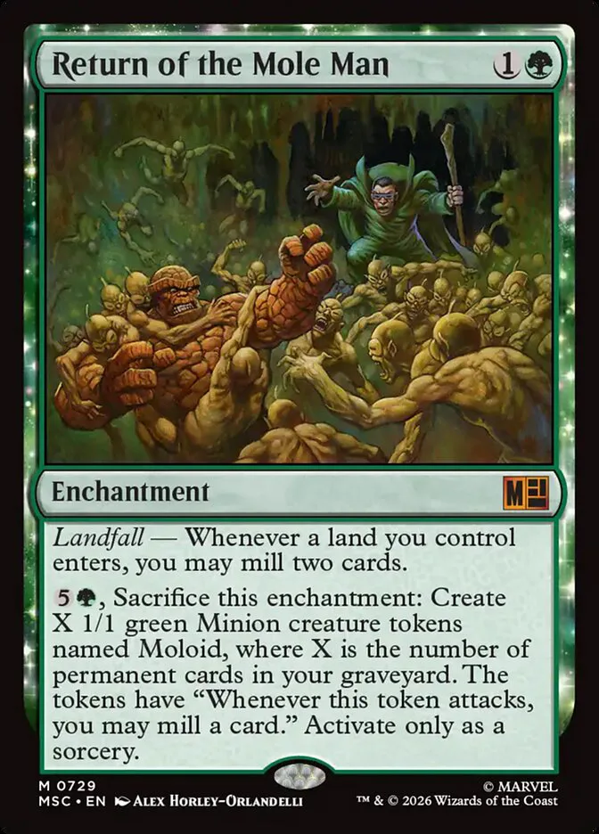 Return of the Mole Man â€” Marvel Super Heroes Commander