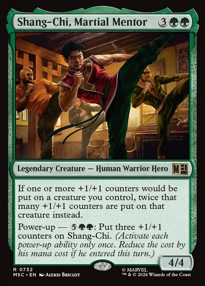 Shang-Chi, Martial Mentor â€” Marvel Super Heroes Commander