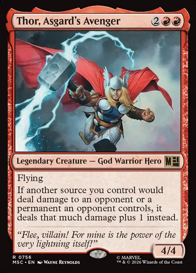 Thor, Asgard's Avenger â€” Marvel Super Heroes Commander