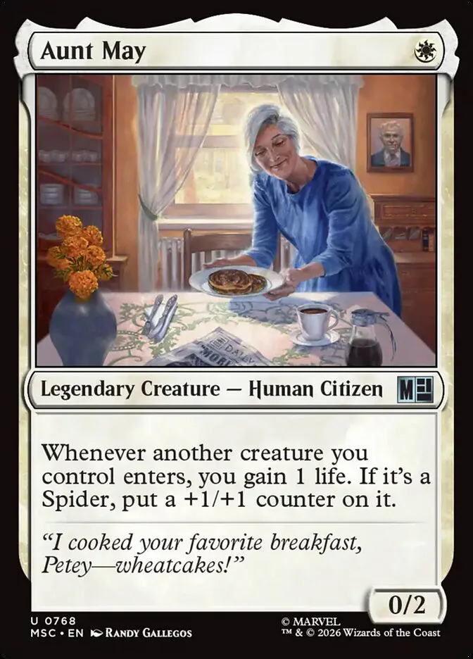 Aunt May â€” Marvel Super Heroes Commander