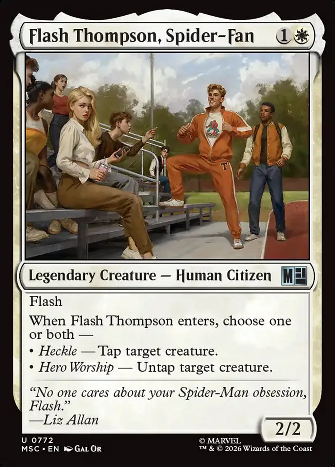 Flash Thompson, Spider-Fan â€” Marvel Super Heroes Commander