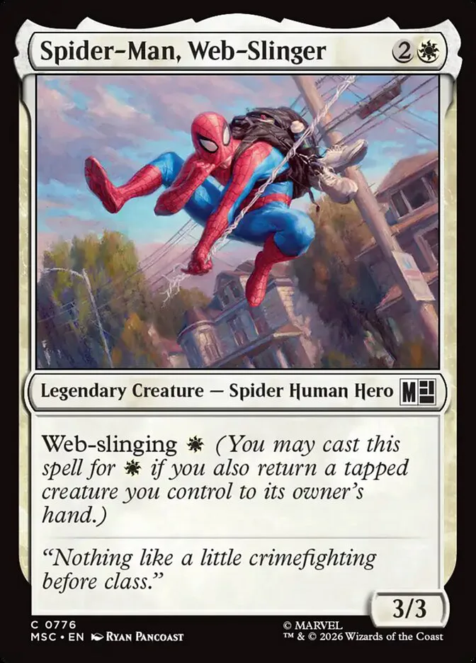 Spider-Man, Web-Slinger â€” Marvel Super Heroes Commander