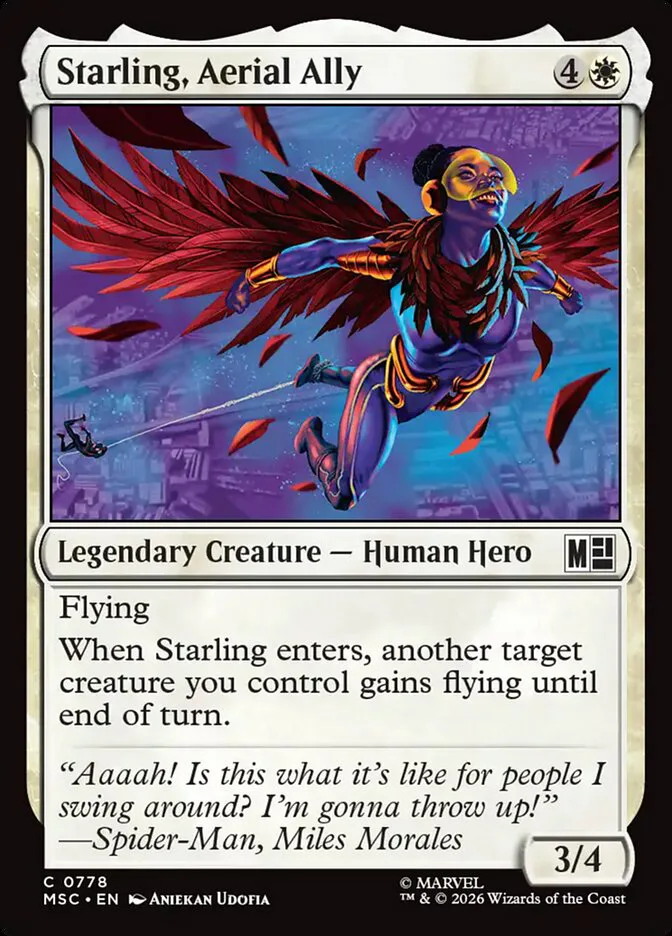 Starling, Aerial Ally image 3