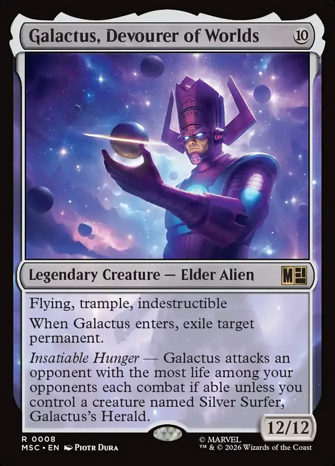 Galactus, Devourer of Worlds â€” Marvel Super Heroes Commander