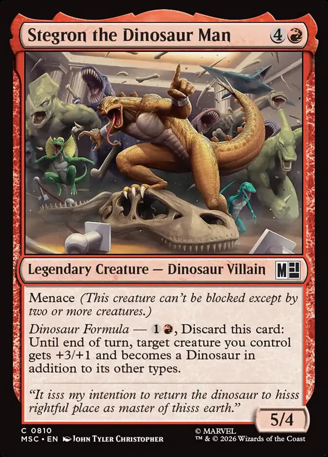 Stegron the Dinosaur Man image 3