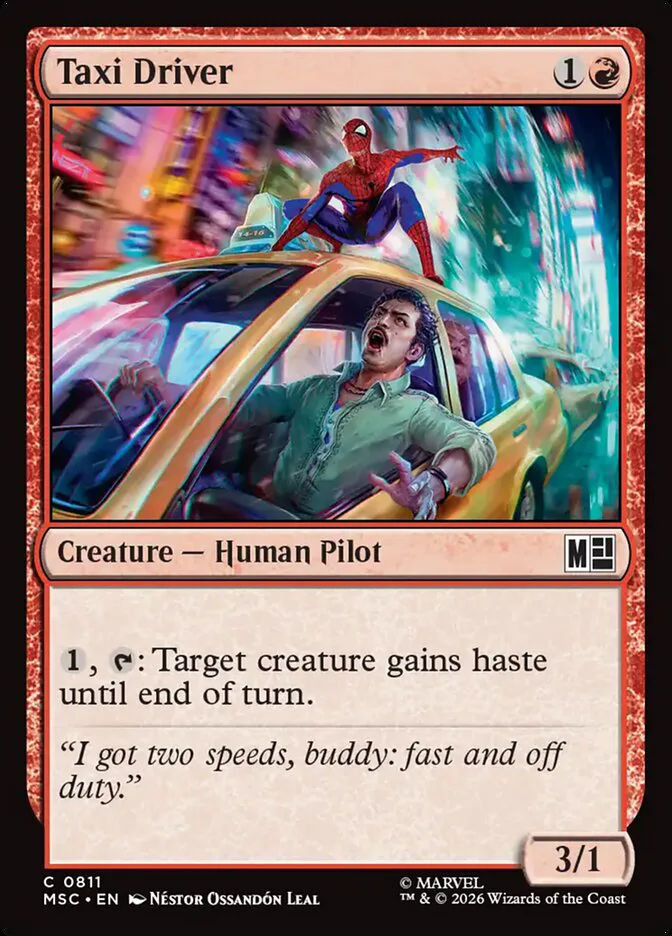 Taxi Driver â€” Marvel Super Heroes Commander