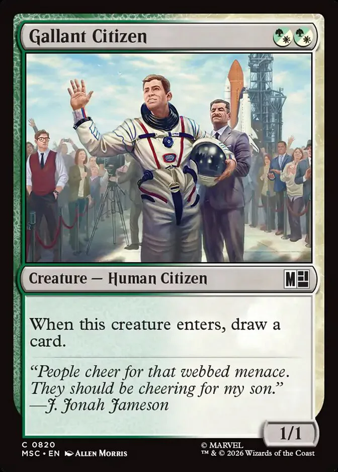 Gallant Citizen â€” Marvel Super Heroes Commander