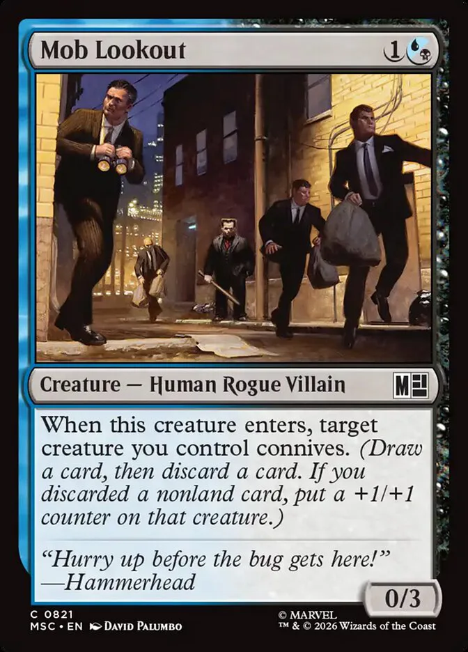 Mob Lookout â€” Marvel Super Heroes Commander