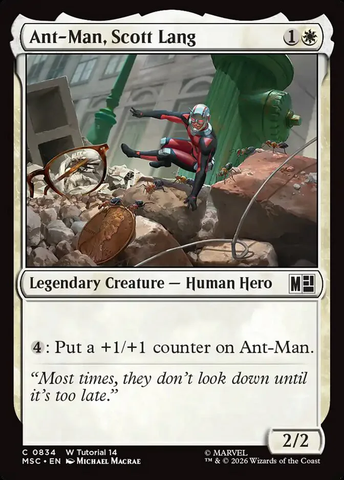 Ant-Man, Scott Lang â€” Marvel Super Heroes Commander