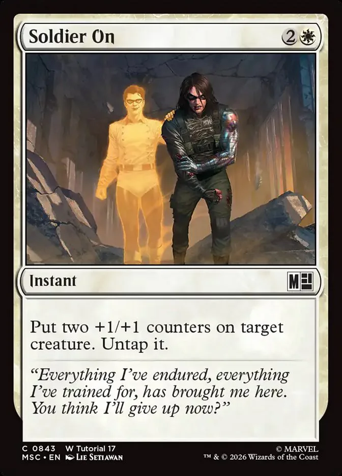 Soldier On â€” Marvel Super Heroes Commander