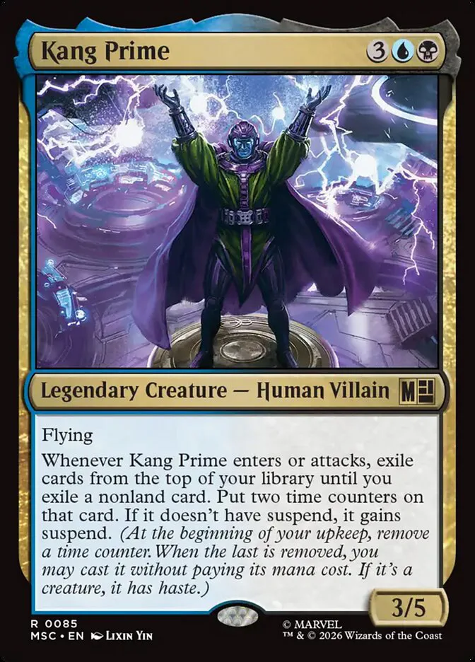 Kang Prime â€” Marvel Super Heroes Commander