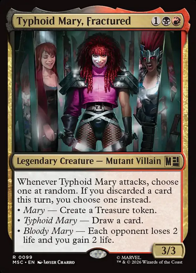 Typhoid Mary, Fractured image 1
